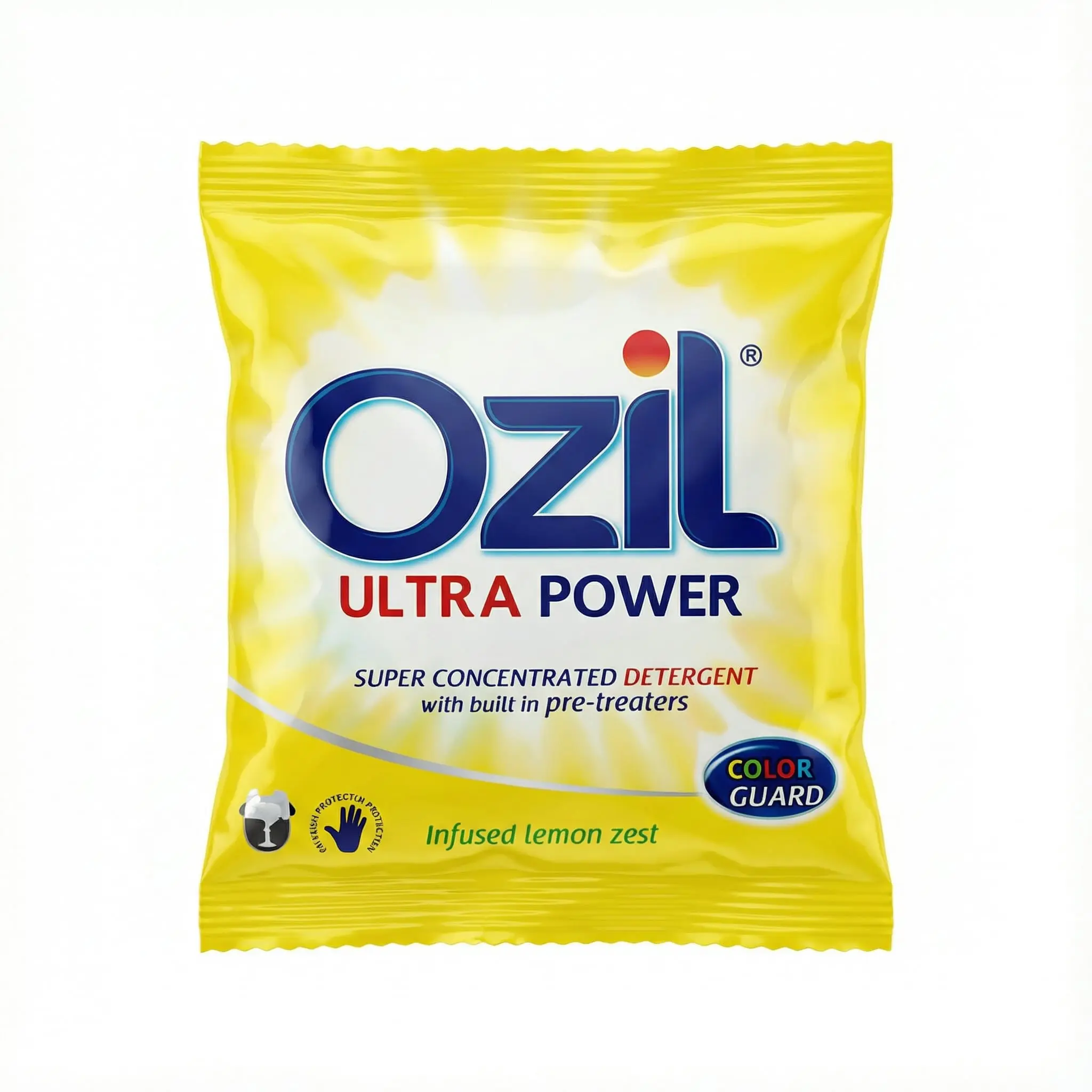 detergent Ozil Cameroun sachet 25g pour linge